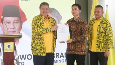 Golkar Menugaskan Airlangga dan Gibran untuk Mengutamakan Usaha Rebut Jawa Tengah