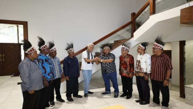 Alasan Ketua Adat Papua Mendukung Ganjar Pranowo