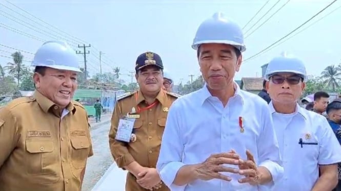 Gubernur Lampung Memuji Jokowi atas Kondisi Jalan Provinsi yang Kini Mulus dan Terawat