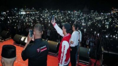 Ribuan Warga Cilacap Menggelar Doa Bersama untuk Palestina Saat Pesta Rakyat Ganjar-Mahfud