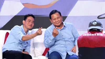 Prabowo-Gibran unggul dalam survei elektabilitas calon presiden-wakil presiden 2024 secara keseluruhan