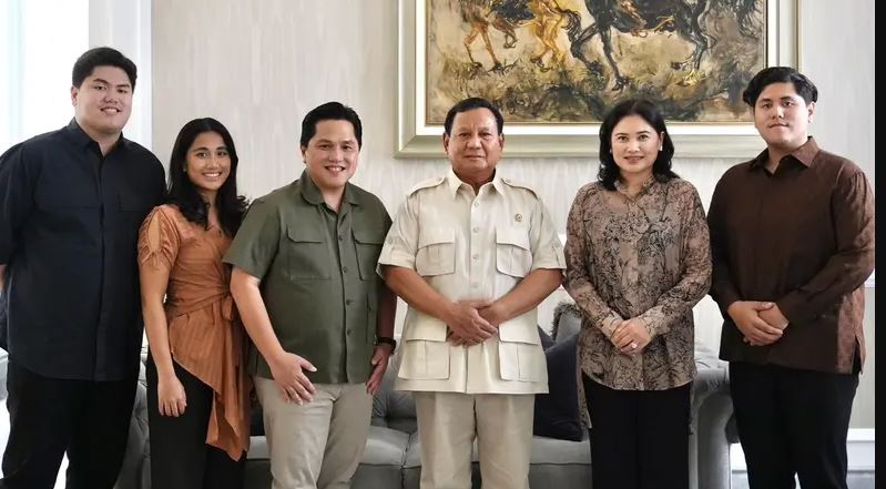 Erick Thohir Memberikan Dukungan Kepada Prabowo di prabowosubianto.com