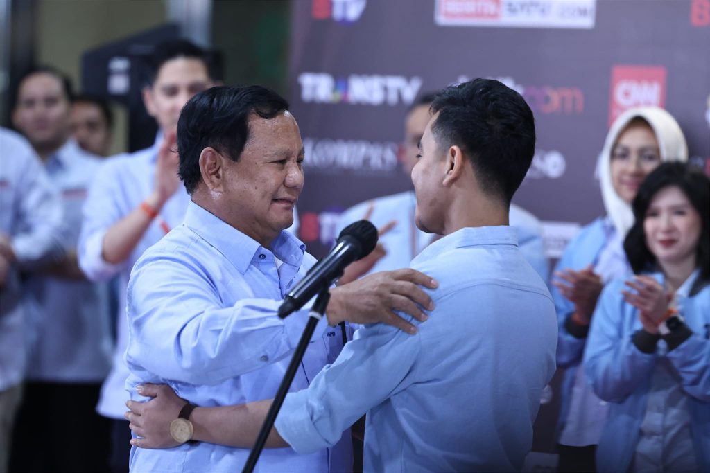 Prabowo Memuji Gibran atas Performa Gemilang dalam Debat Pilpres 2024