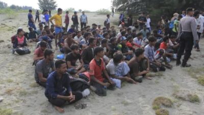 Dua Kapal Pengungsi Rohingya Tiba di Aceh dalam Selisih waktu 2 Jam Hari Ini