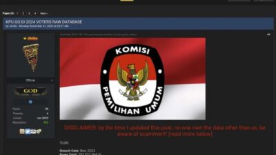 BSSN Telah Mengirim Hasil Investigasi Kebocoran Data ke KPU dan Bareskrim, Apa Rinciannya?