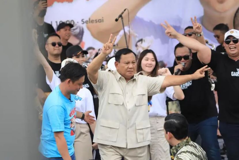 Prabowo Bersenang-senang saat Menghadiri Acara Memasak Besar dengan Chef Bobon dan Kopra