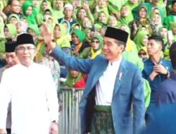 Presiden Jokowi Menghadiri Peringatan Hari Ulang Tahun ke-78 Muslimat NU di GBK