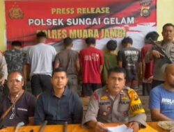 Polisi dan Satpam Dibacok saat Menangkap 7 Residivis Pencuri Sawit