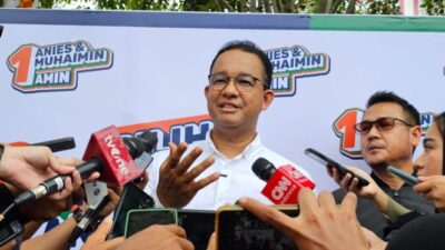 Anies Sambut Selamat Kemenangan Prabowo-Gibran Menurut Quick Count, Jokowi