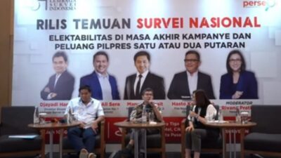 Prabowo-Gibran Unggul dalam Elektabilitas dengan 51,9 Persen di Sejumlah Wilayah