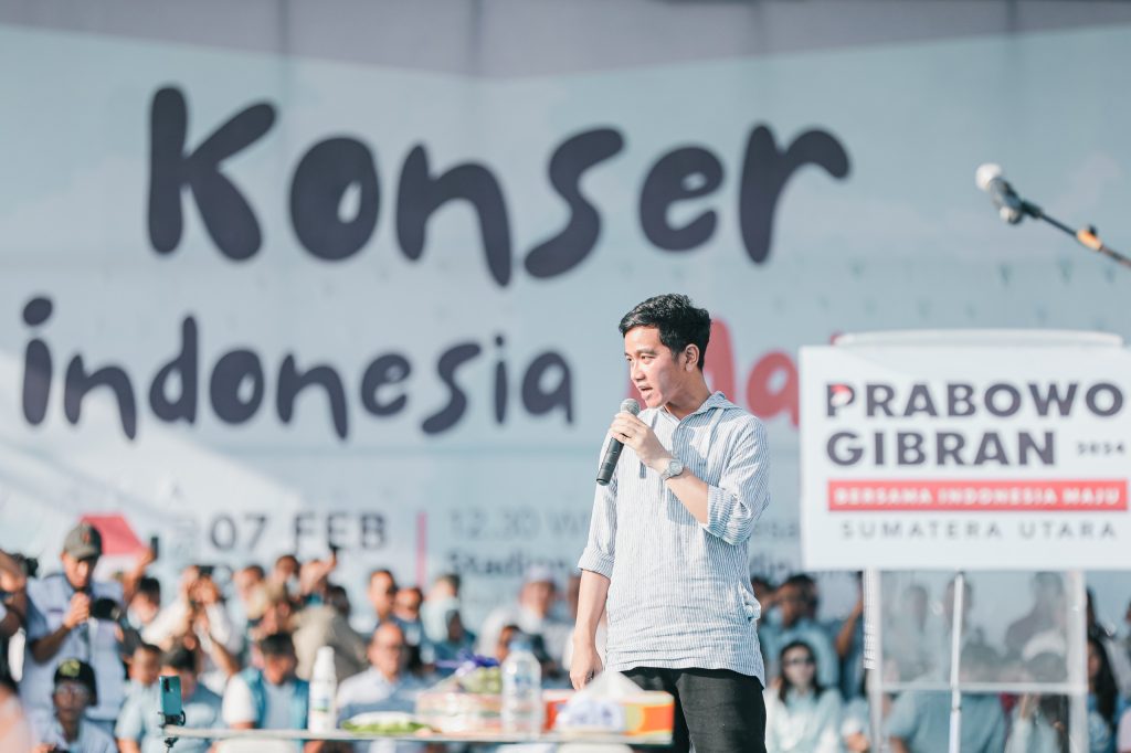 Gibran Sorot Hasil Survei Lampaui 50%, Ajak Warga Sumut Tak Golput