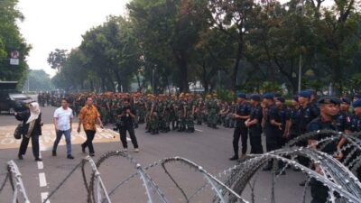 Lebih dari 7000 Aparat Dikerahkan untuk Mengamankan Pembacaan Putusan Mahkamah Konstitusi Mengenai Sengketa Pilpres Hari Ini