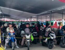 Pemudik Motor Menuju Pelabuhan Ciwandan Masih Mengalami Kelancaran, H-6 Lebaran