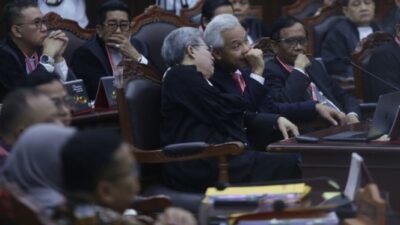 MK menolak gugatan sengketa Pilpres 2024 dari Ganjar-Mahfud