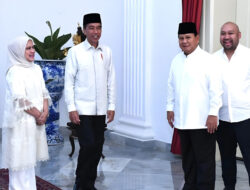 Prabowo Subianto Embarks on Eid Visits, Meeting with Key Figures Including President Jokowi and Others