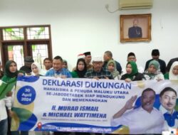 Umar Kei dan FPMM Mendukung Murad Ismail dalam Pemilihan Gubernur Maluku 2024