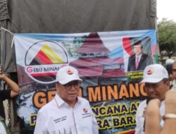 Gebu Minang Mengirimkan 9.000 Paket Sembako untuk Membantu Korban Bencana di Sumatera Barat