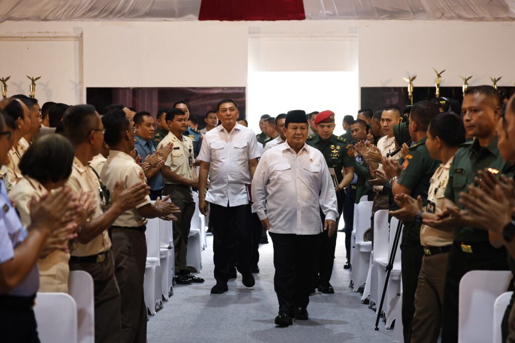 Prabowo Subianto Hosts Halal Bihalal Event with 1,000 Defense Ministry Employees