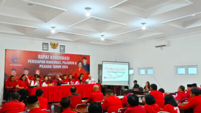 PDIP Sumut Akan Menggelar Fit and Proper Test Untuk 25 Bakal Calon Kepala Daerah Pada Hari Depan