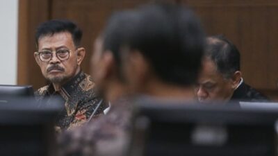 Ahmad Sahroni Bersama Anaknya, SYL Sebagai Saksi Sidang Hari Ini