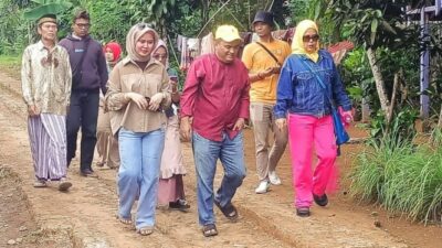 Sosialisasi Program Blusukan ke Pelosok Desa di Cianjur oleh Calon Bupati Cianjur Kang Edan