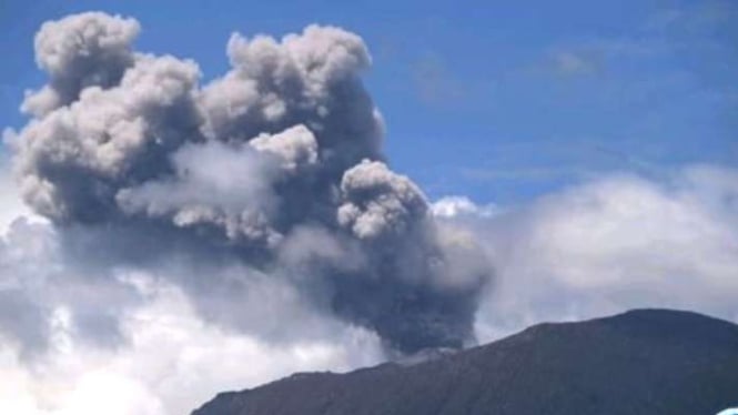 Gunung Ibu di Halmahera Meletus Tujuh Kali Sejak Rabu Pagi hingga Sore