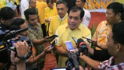 Nurdin Halid Mengatakan Bahwa Golkar Telah Biasa Menghadapi Berbagai Tantangan Politik