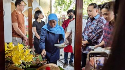 Kemunculan Kader PDIP yang Akrab Di Uji Coba Makan Gratis Dinilai Sebagai Sinyal Dukungan Terhadap Khofifah