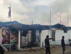 Kantor Komisi Pemilihan Umum Papua Pegunungan Dirusak oleh Massa