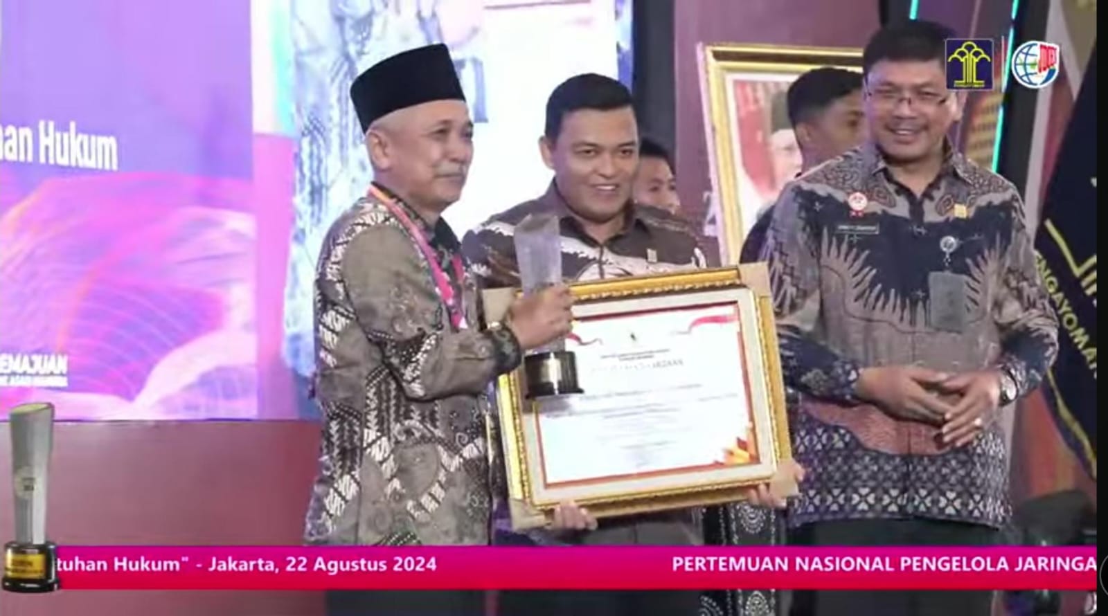 DPRD Pangandaran Menjadi Juara 1 Terbaik Nasional di Tahun 2024