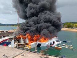 Cagub Maluku Utara Beny Laos Meninggal Dunia Akibat Speedboat Meledak dan Terbakar