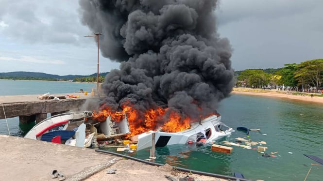 Cagub Maluku Utara Beny Laos Meninggal Dunia Akibat Speedboat Meledak dan Terbakar