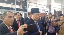 SBY Tiba di Gedung DPR Sebelum Pelantikan Prabowo-Gibran