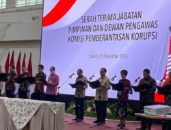 “Pimpinan KPK Jilid VI, Sertijab Setyo Budiyanto Cs: Wawasan Menjanjikan”