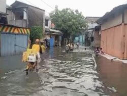 Banjir Jakarta: 16 RT Terendam, 4 Ruas Jalan Tergenang
