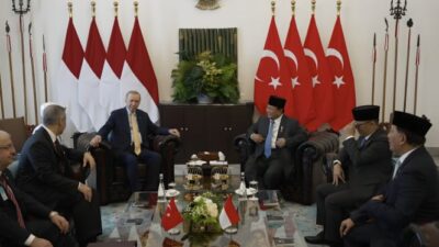 Prabowo Santap Siang Bareng Erdogan: Koalisi Ketum Makan Bersama