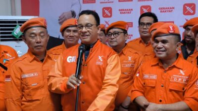 Anies Belum Paham Ormas Gerakan Rakyat Jadi Parpol atau Tidak