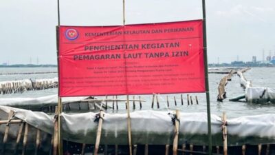 Penyelesaian Kasus Pagar Laut Bekasi: TRPN Bayar Denda Rp2 Miliar