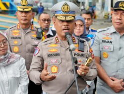 Kakorlantas Tinjau Jalur Menuju 3 Pelabuhan Penyeberangan ke Sumatera