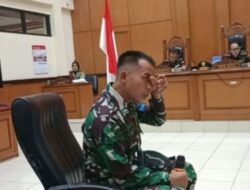 Oknum TNI AL Penembak Bos Rental: Air Mata Penyesalan