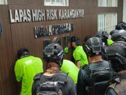 Puluhan Napi Provokator Kerusuhan Dari Musi Rawas Dipindahkan ke Nusakambangan
