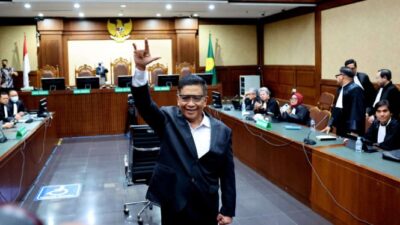 Hakim Nyatakan Hasto Terbukti Memberi Dana Suap pada Harun Masiku