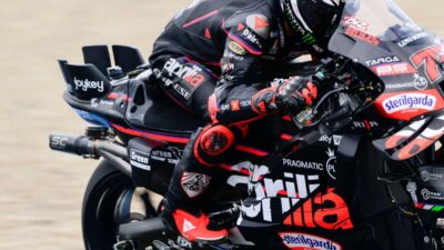 Aprilia RS-GP: Pengembangan Terbaru pada Penstabil Bagian Belakang