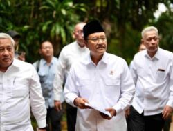Gus Ipul dan Prabowo Bahas Perkembangan di Sekolah Rakyat Hambalang