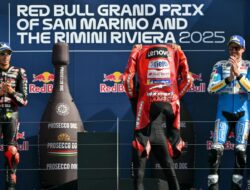 Marc Marquez Tiru Selebrasi Messi di Podium Misano: Apa Alasannya?